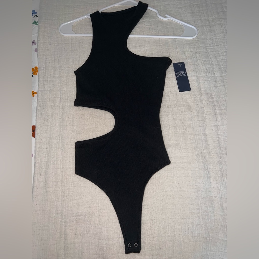 Abercrombie. Bodysuit. Black